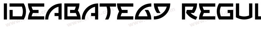 IdeaBate69 Regular t字体转换 IdeaBate69 Regular t字体转换